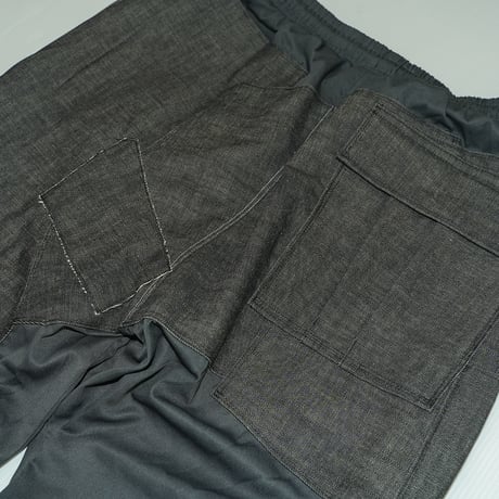 Remake - Custom Denim Jogger Pants / No.5
