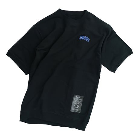 ONORE■ / "ONR" SWEAT HALF SLEEVES / BLACK