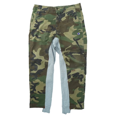 Remake - Custom Camo Sweat Pants / No.10