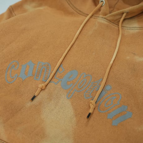 conception / conception Arch Logo - Hoodie / Hard bleach