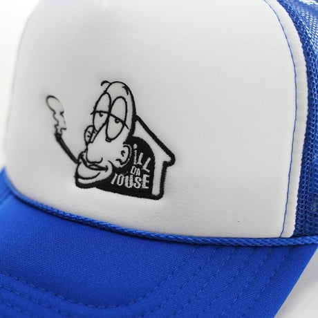 CHILLINDAHOUSE / "CHILL TIME" MESH CAP / BLUE