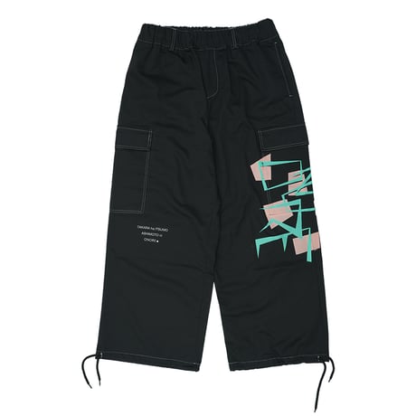 ONORE■ / Classic Art Wide Cargo / BLACK×WHITE