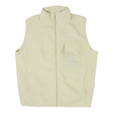 ONORE■ / ONR - Fleece Vest / NATURAL
