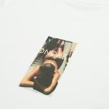 ONORE■ / Sunburn Tee / WHITE