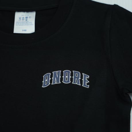ONORE■ KIDS / "ONR" Tee / BLACK