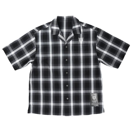 ONORE■ × BIG SMILE / PEACE HAND - HALF SLEEVES SHIRTS / BLACK