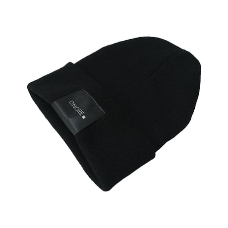 ONORE■ / TAGS - Beanie / BLACK