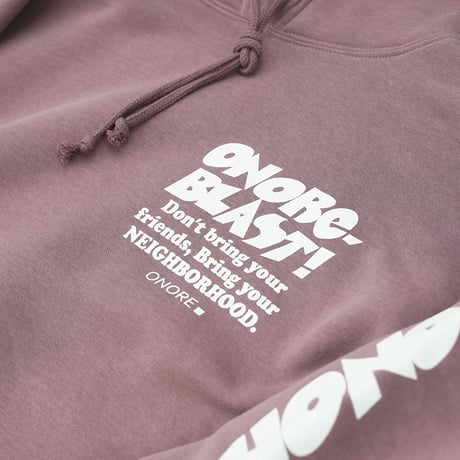 ONORE■ / BLAST - Hoodie / WINE