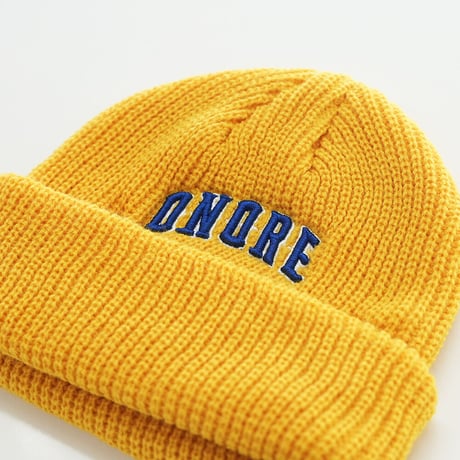 ONORE■ / "ARCH LOGO" Low Watch / YELLOW