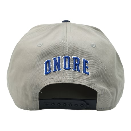 ONORE■ / "ONR LOGO" BASE BALL CAP / GRAY×NAVY