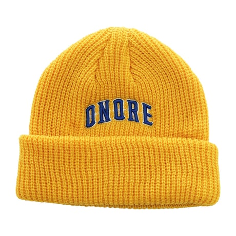 ONORE■ / "ARCH LOGO" Low Watch / YELLOW