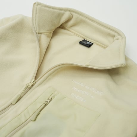 ONORE■ / ONR - Fleece Stand Jacket / NATURAL
