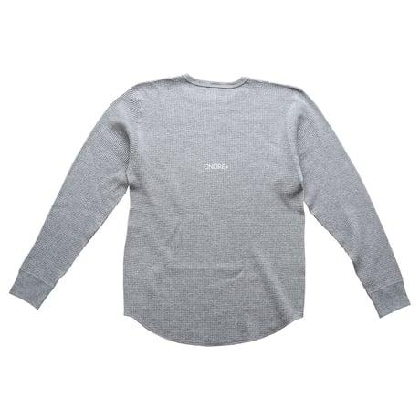 ONORE■ / "PEACE HAND" Thermal Long Sleeves / GREY