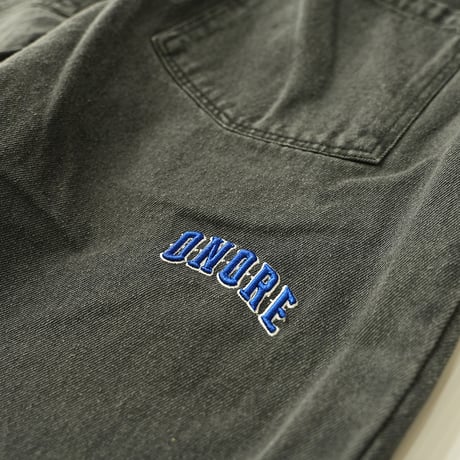 ONORE■ / ONR - EASY PANTS / BLACK DENIM