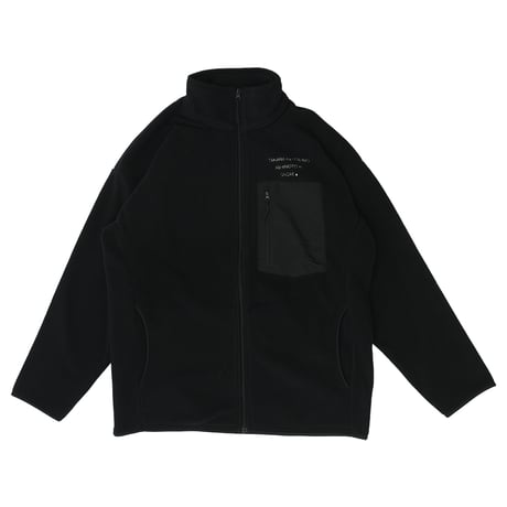 ONORE■ / ONR - Fleece Stand Jacket / BLACK