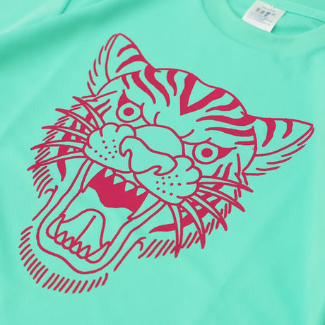 BIG SMILE / "Tiger" KIDS TEE -別注- / MINT