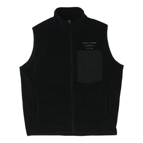 ONORE■ / ONR - Fleece Vest / BLACK