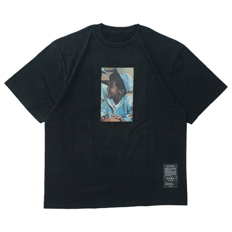 ONORE■ / Burger Kids Tee / BLACK