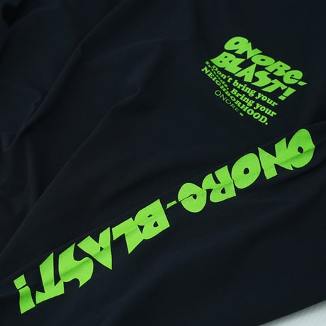 ONORE■ / "BLAST" L/S TEE / NAVY