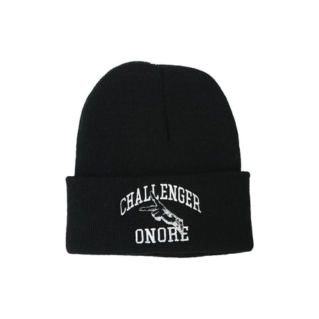 ONORE■ / CHALLENGER - Beanie / BLACK