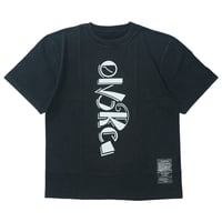 ONORE■ / Raw Type Logo Tee / BLACK