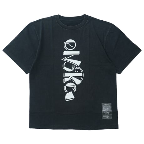 ONORE■ / Raw Type Logo Tee / BLACK