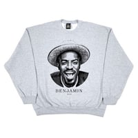 Rap Attack / "Benjamin" Sweatshirt / Ash