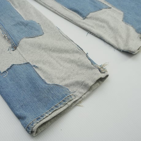 Remake - Custom Denim Sweat Pants / No.6