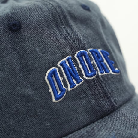 ONORE■ / "Arch logo" 6 PANEL CAP / NAVY