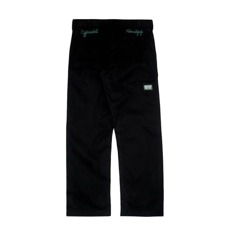 POT MEETS POP × CYPRESS HILL / SKULL & COMPASS WORK PANTS / BLACK
