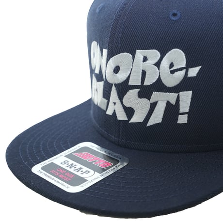 ONORE■ / "BLAST" Snap Back Cap / NAVY