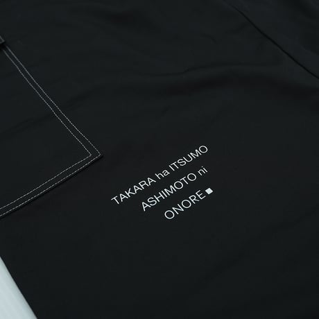 ONORE■ / Classic Art Wide Cargo / BLACK×WHITE