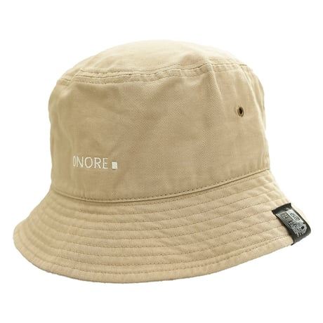 ONORE / "Vibesville" Bucket Hat / BEIGE