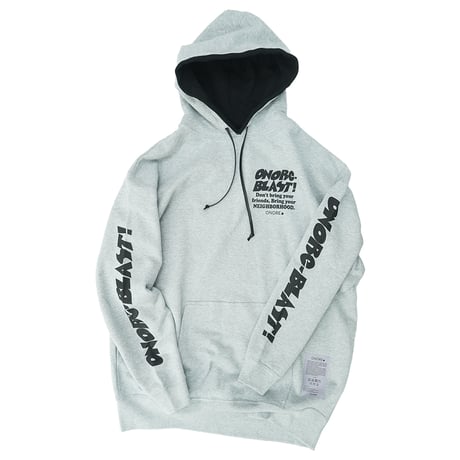 ONORE■ / BLAST - Hoodie / GRAY