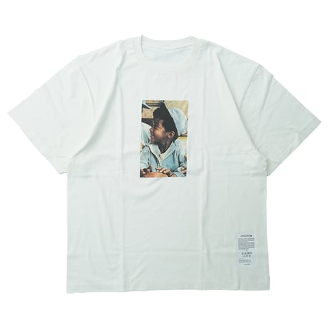 ONORE■ / Burger Kids Tee / WHITE