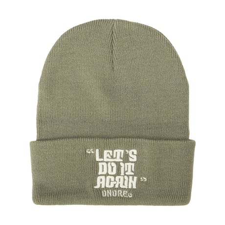 ONORE■ / "LET'S DO IT AGAIN" Beanie / GRAY