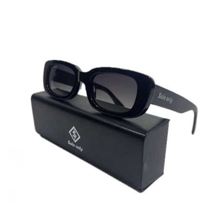 $ole only / Square Sunglasses(No.105) / Black