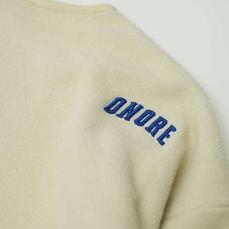 ONORE■ / ONR - Fleece Crew Neck / NATURAL