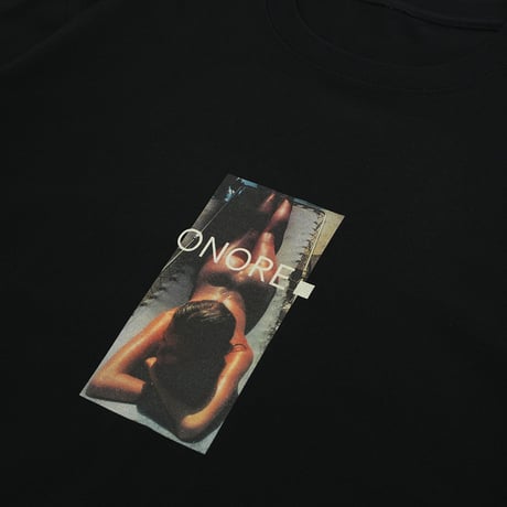 ONORE■ / Sunburn Tee / BLACK