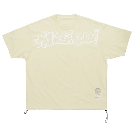 ONORE■ / CHILLINDAHOUSE 19th -Big Logo Tee / NATURAL