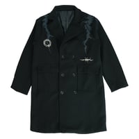 conception /  EMB Logo - Double overcoat / Black