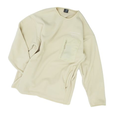 ONORE■ / ONR - Fleece Crew Neck / NATURAL