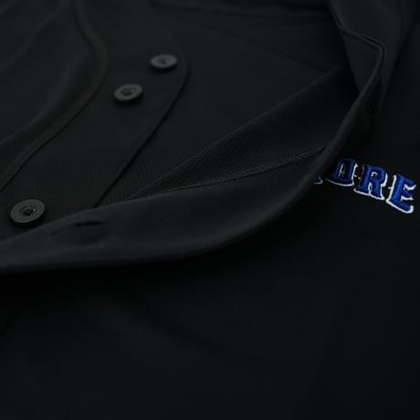 ONORE■ / "ONR" BASEBALL SHIRTS / BLACK