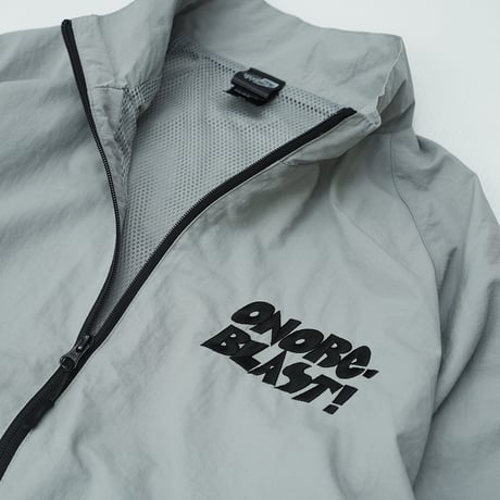 ONORE■ / Blast - Nylon Stand Jacket / SILVER