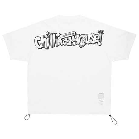 ONORE■ / CHILLINDAHOUSE 19th -Big Logo Tee / WHITE