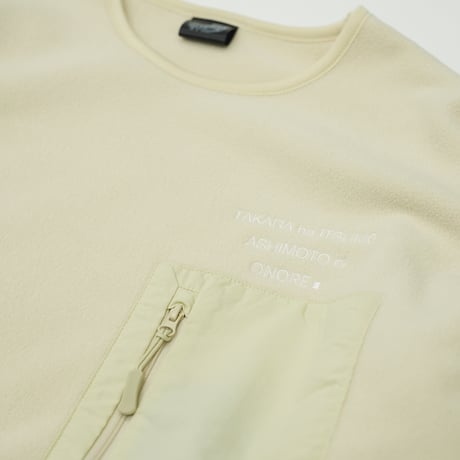 ONORE■ / ONR - Fleece Crew Neck / NATURAL