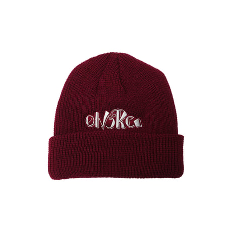 ONORE■ / RAW TYPE LOGO - LOWWATCH / WINE RED