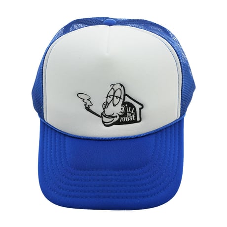 CHILLINDAHOUSE / "CHILL TIME" MESH CAP / BLUE