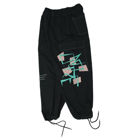 ONORE■ / Classic Art Wide Cargo / BLACK×WHITE