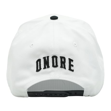 ONORE■ / "ONR" BASE BALL CAP / WHITE×BLACK(BLACK)